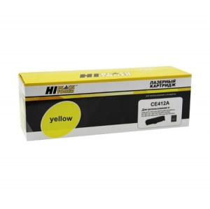 Картридж HP СLJ CE412A, Hi-Black, желтый