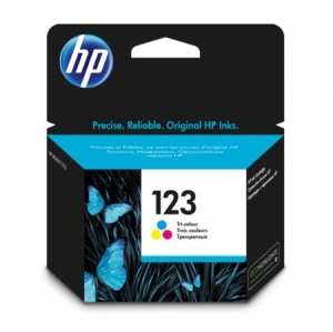 Картридж HP DeskJet 123 (F6V16AE), оригинал, цветной