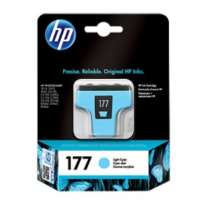 Картридж HP Photosmart 177 (C8774HE), оригинал, светло-синий