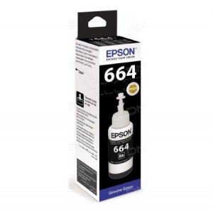 Чернила Epson T66414A , оригинал, 70 мл., черные