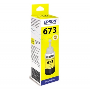 Чернила Epson T6734A, оригинал, 70 мл., желтые
